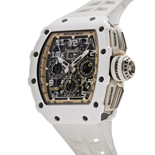 Vandor RM 11-03 'Last White Edition' Automatic Flyback Chronograph White Ceramic Limited Edition of 33 pieces