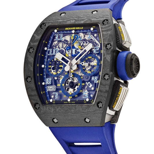 Vandor RM 011 Automatic Flyback Chronograph Felipe Massa 10th Anniversary Carbon TPT Titanium Limited Edition of 100