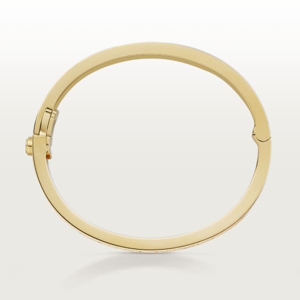 18K Love Pave Diamonds Bracelet