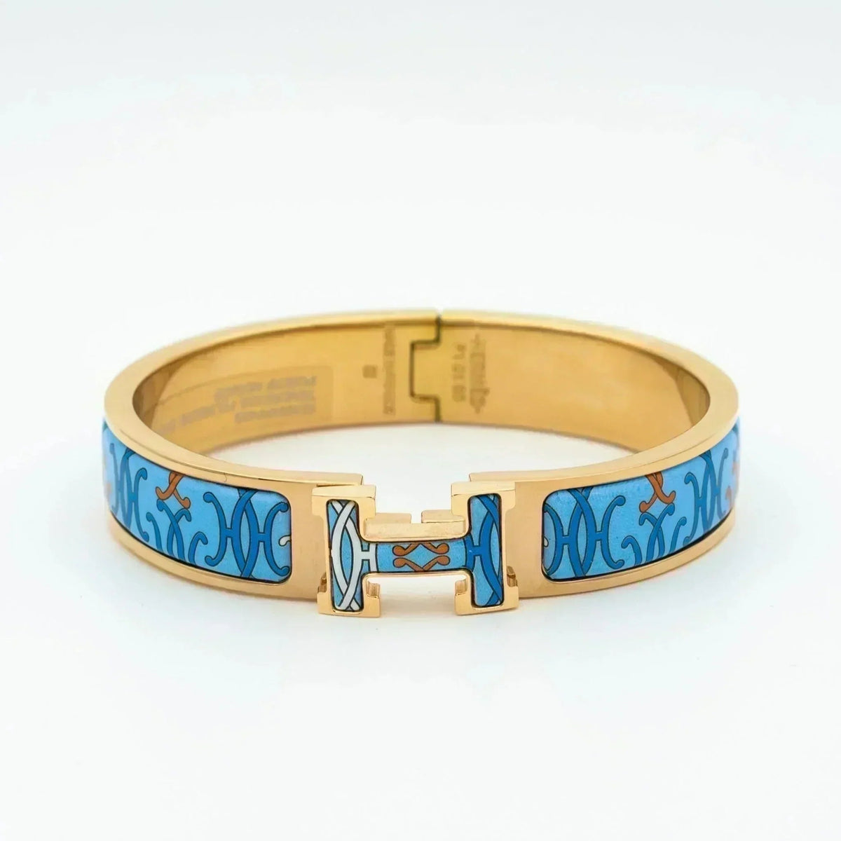 L'amour H Blue Multicolor Bracelet Rose Gold