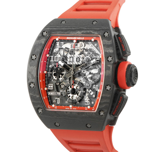 Vandor RM 011 Felipe Massa Black Knight Chronograph Watch RM 011 AO CA