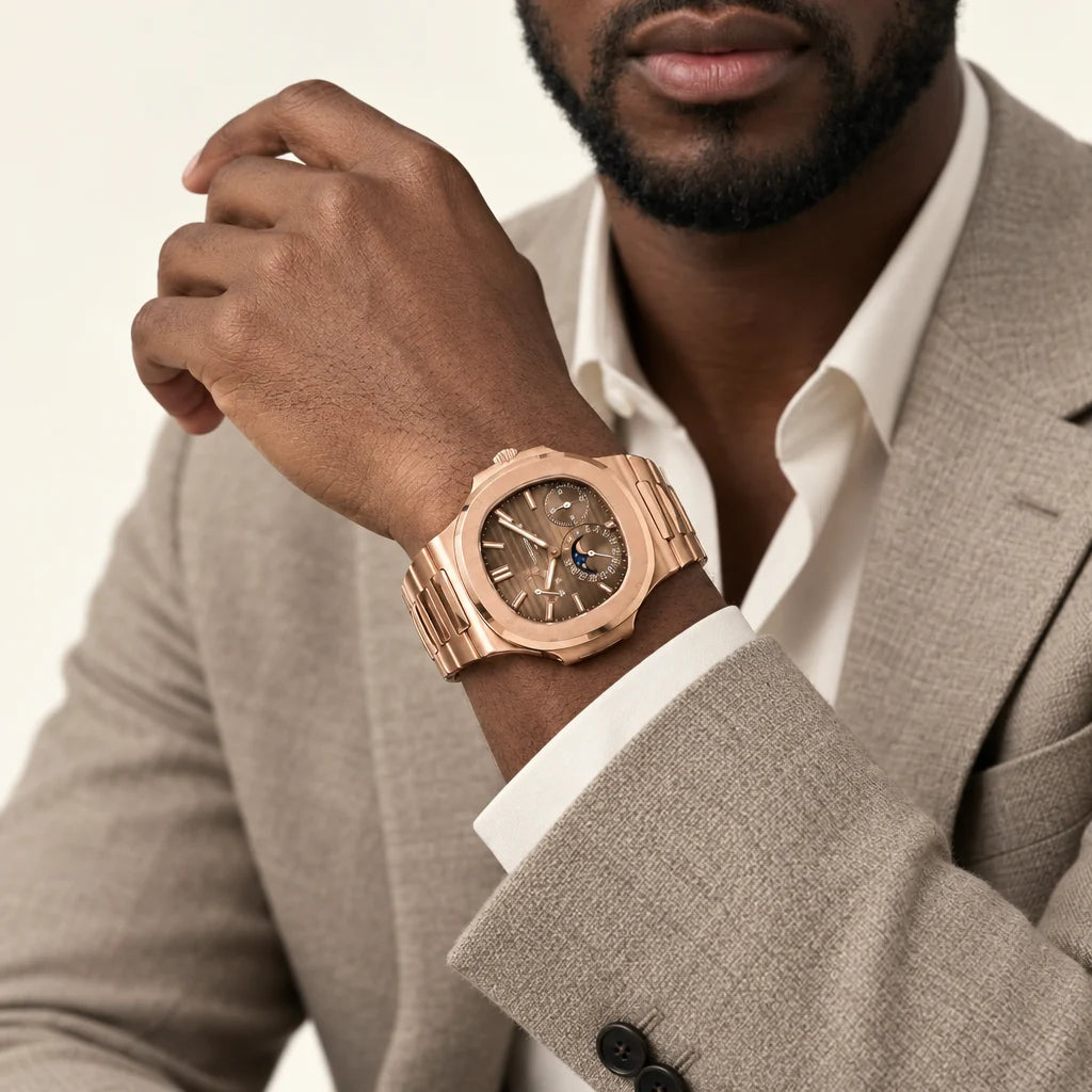 Vandor Nautilus 40mm 5712/1R-001 Brown Dial