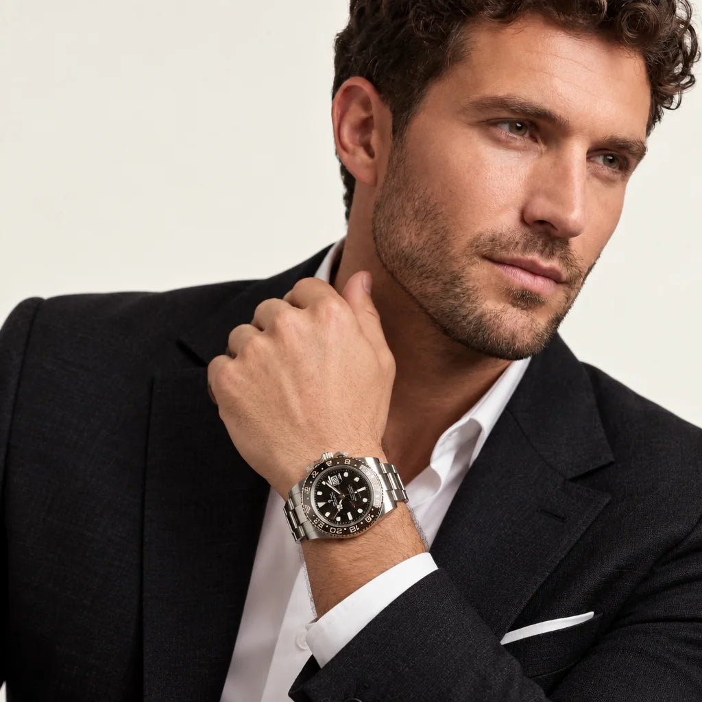Vandor GMT 40mm 126711CHNR Black Dial