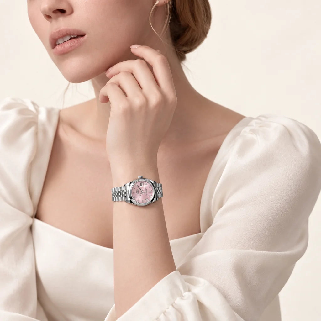Vandor Datejust 28mm 279160 Pink Roman Dial