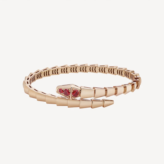 L'amour Viper Essence Bracelet Red Pearl