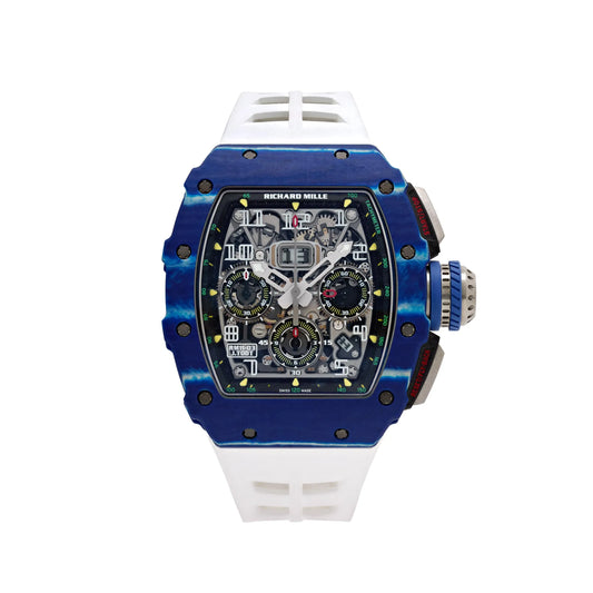 Vandor RM 11-03 'Jean Todt' Automatic Flyback Chronograph Blue White Quartz TPT Limited Edition of 150 (2018)