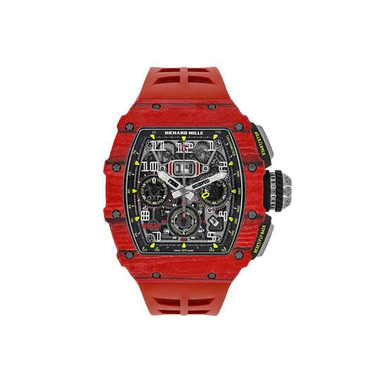 Vandor RM 11-03 Automatic Flyback Chronograph Red Quartz TPT Titanium