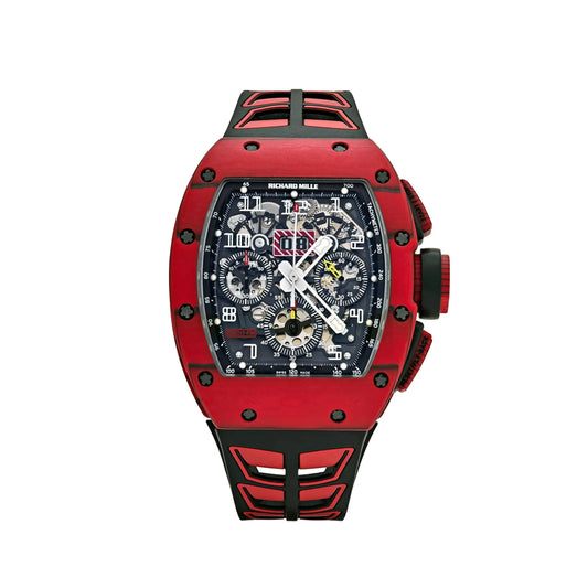 Vandor RM 011 Automatic Flyback Chronograph Red Quartz TPT