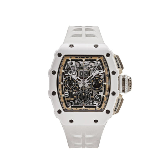 Vandor RM 11-03 'Last White Edition' Automatic Flyback Chronograph White Ceramic Limited Edition of 33 pieces