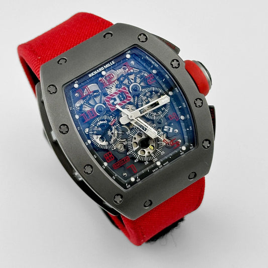 Vandor RM 011 Felipe Massa Sandblast Titanium Chronograph
