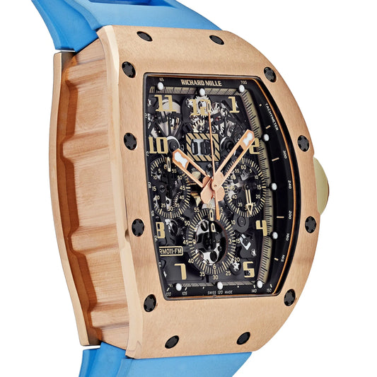Vandor RM 011 Felipe Massa Automatic Flyback Chronograph Ivory Rose Gold