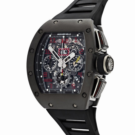 Vandor RM 011 AK TI Felipe Massa Titanium Red Numeral