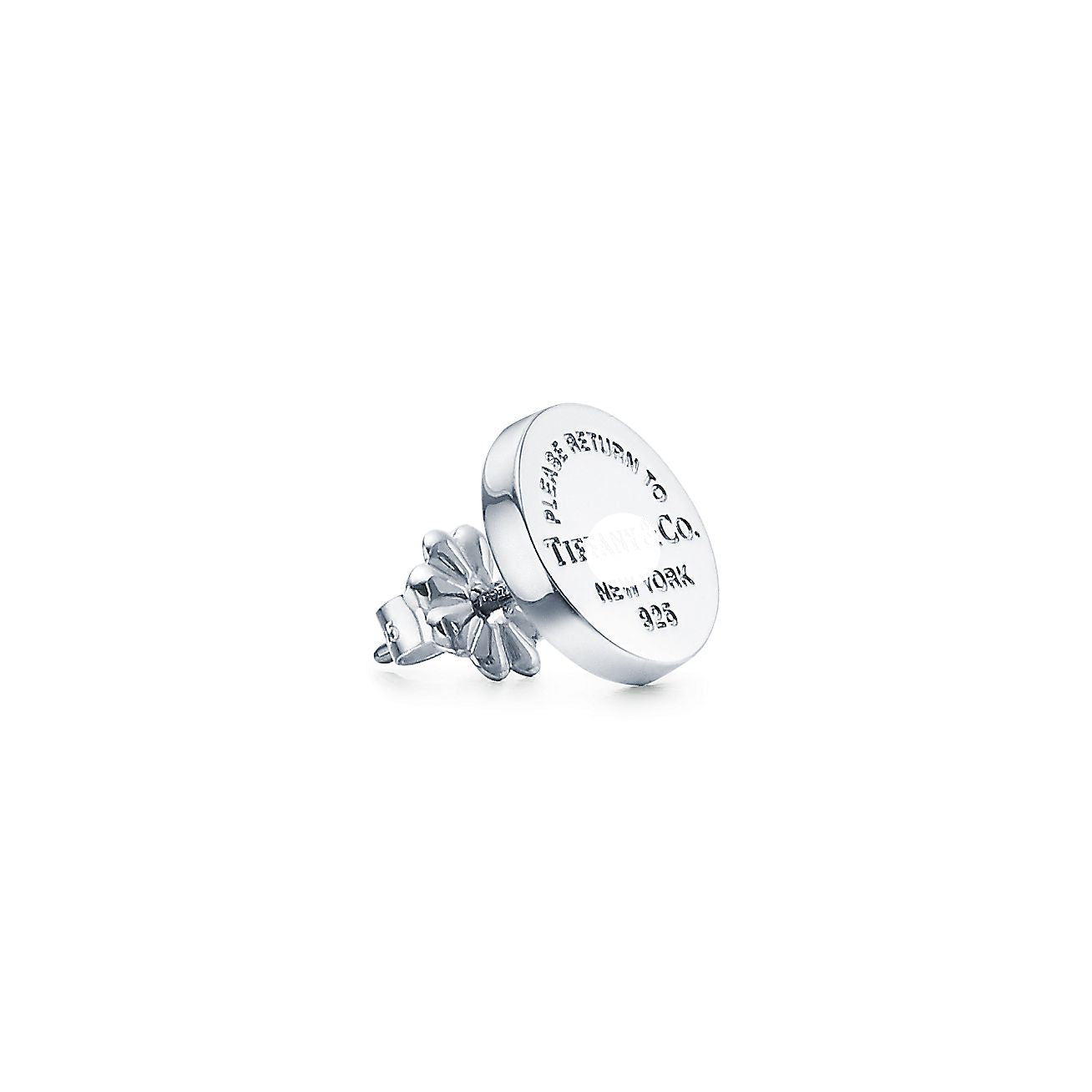 18K Return to Circle Stud Earrings