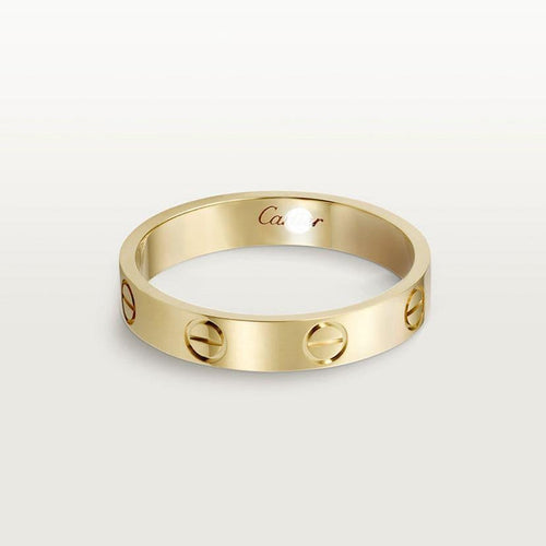 18K Love Wedding 4mm  Ring