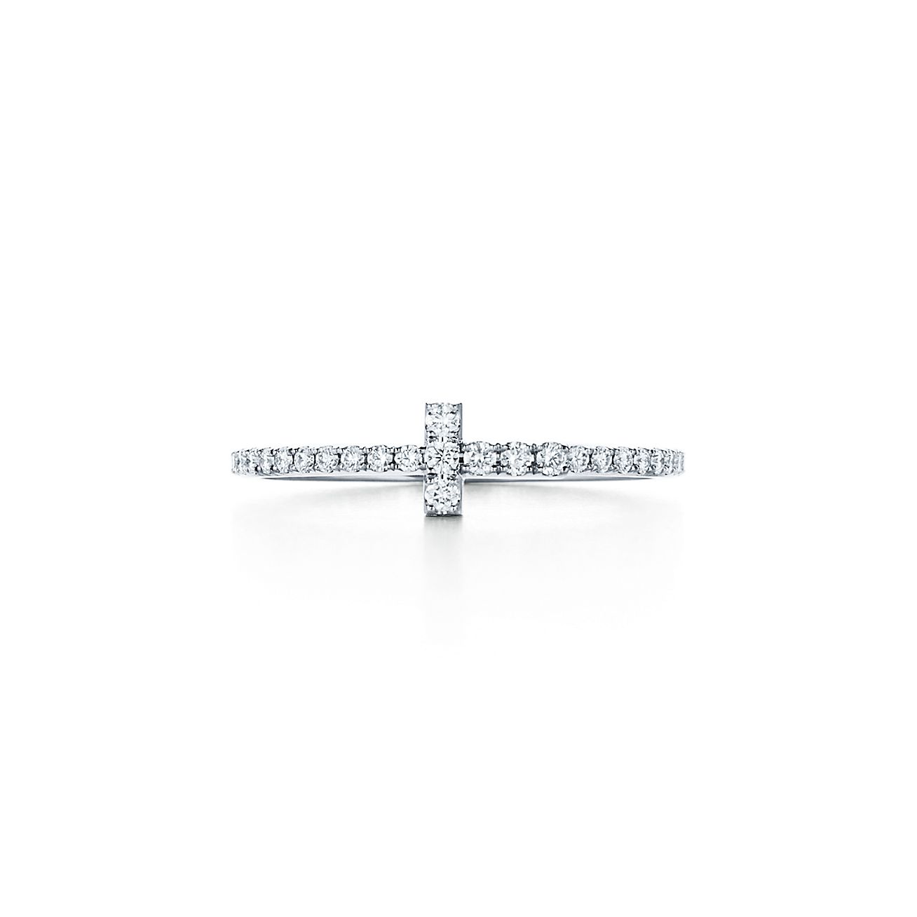 18K T Diamond Wire Ring