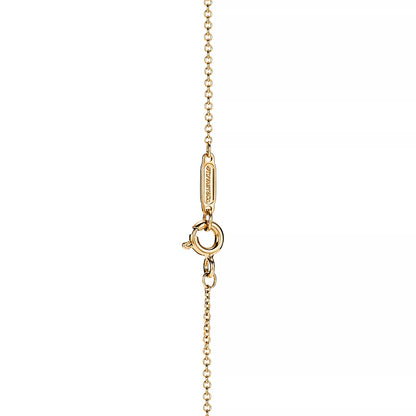 18K Return to Mini Double Heart Necklace