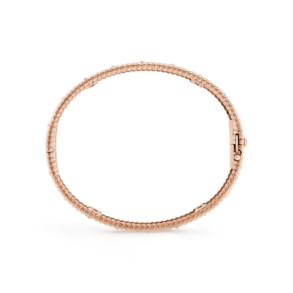 18K Perlée Clovers Bracelet