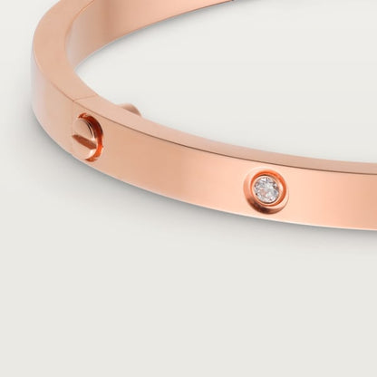 18K Love Six Diamonds Small Bracelet
