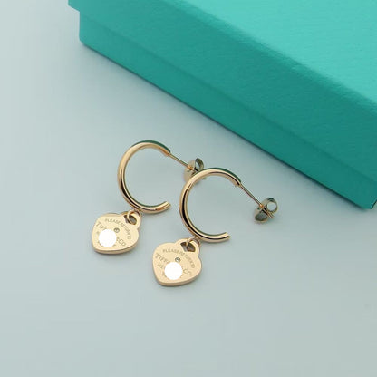 18K Return to Hoop Earrings