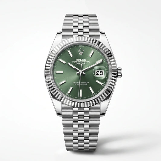 Vandor Datejust 41mm 126334 Green Dial Jubilee Bracelet