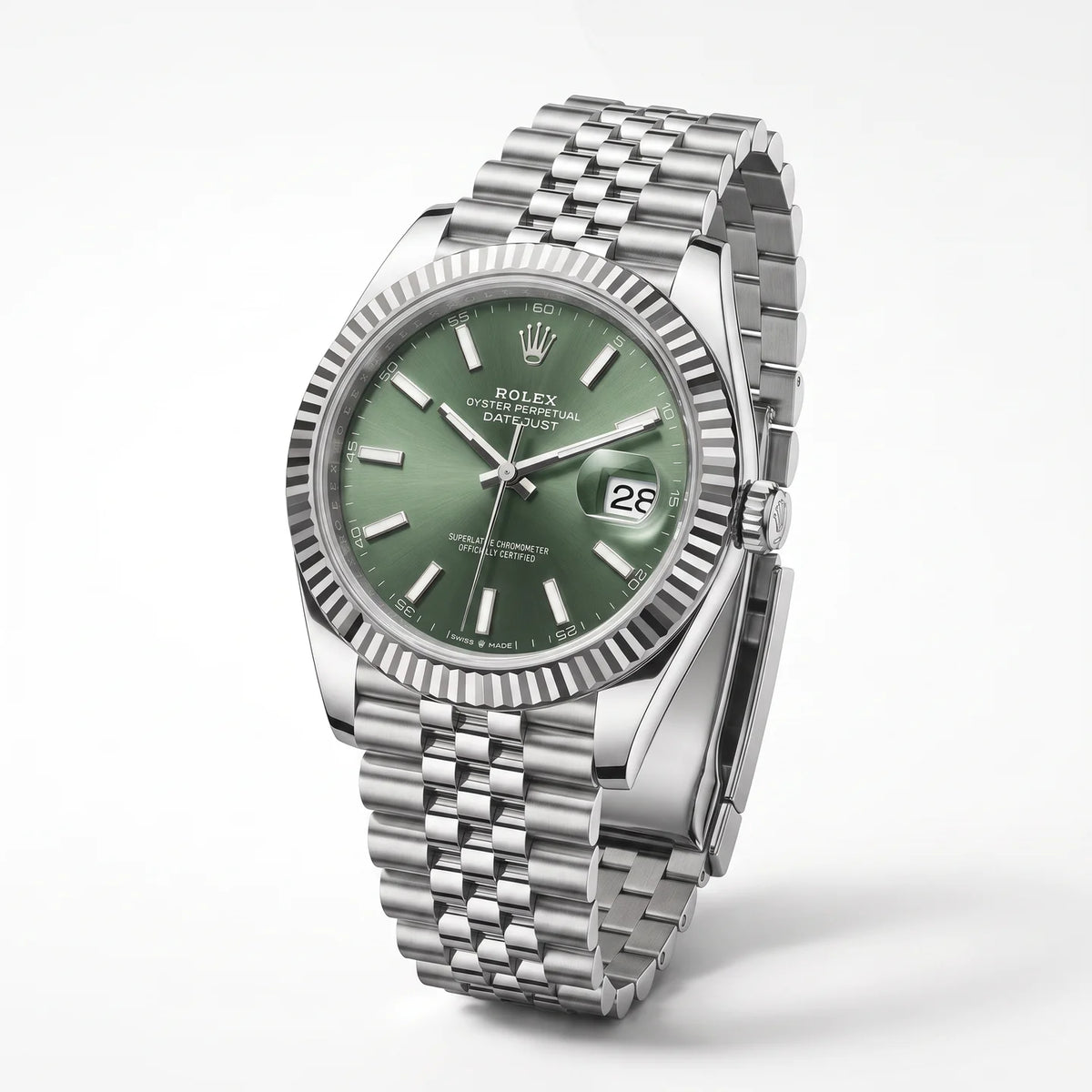 Vandor Datejust 41mm 126334 Green Dial Jubilee Bracelet