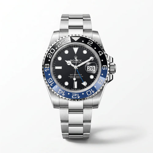 Vandor GMT-Master II Black Blue Batman Bezel Men's Watch | RL 40 116710
