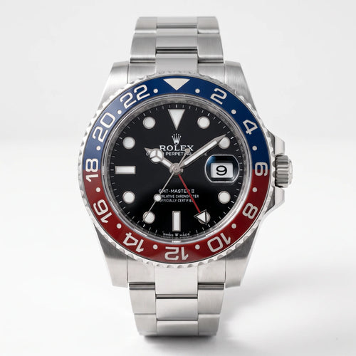 Vandor GMT-Master II Blue Red Pepsi Bezel Men's Watch | RL 40 126710