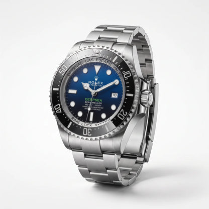Vandor Sea-Dweller Deep Blue Dial Stainless Steel Rotating Bezel Men’s Watch | RL 44 116660