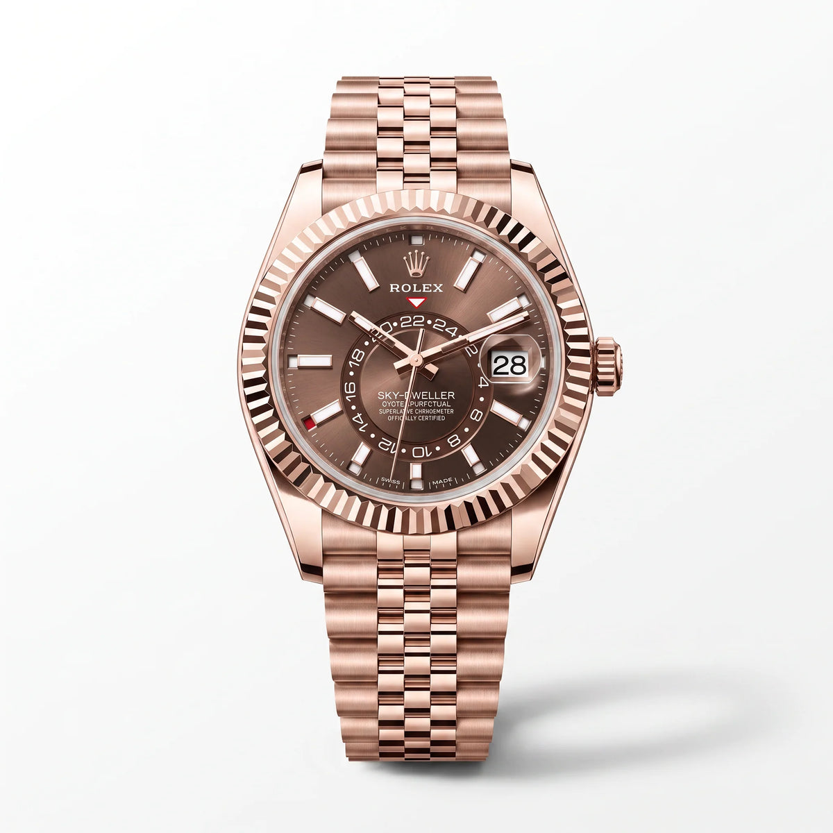 Vandor Sky-Dweller Everose Advanced Dual Time With Annual Calendar Display Men’s Watch | RL 42 336935-0006