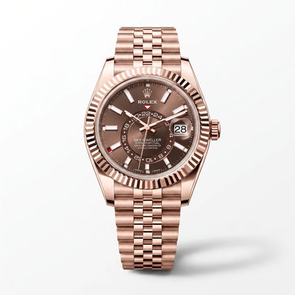 Vandor Sky-Dweller Everose Advanced Dual Time With Annual Calendar Display Men’s Watch | RL 42 336935-0006
