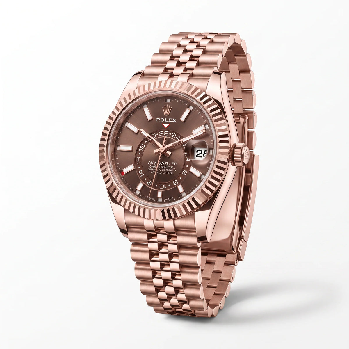 Vandor Sky-Dweller Everose Advanced Dual Time With Annual Calendar Display Men’s Watch | RL 42 336935-0006