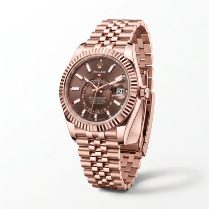 Vandor Sky-Dweller Everose Advanced Dual Time With Annual Calendar Display Men’s Watch | RL 42 336935-0006