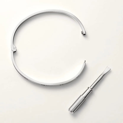 L'amour Amour Bracelet Small Model White Gold
