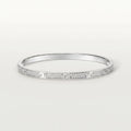L'amour Amour Bracelet Small Pavé Model White Gold