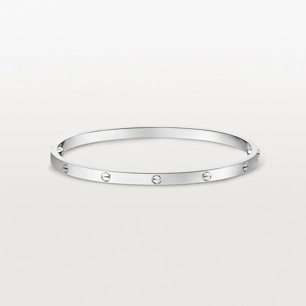 L'amour Amour Bracelet Small Model White Gold