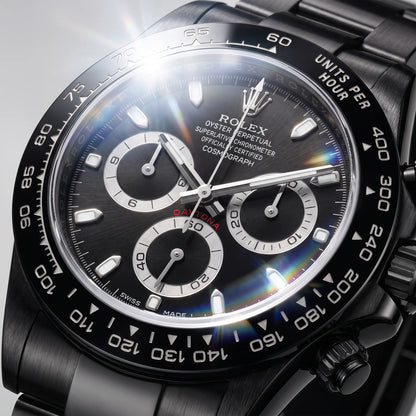 Vandor Cosmograph Daytona 40mm Black Dial Oystersteel – 126500LN-0002