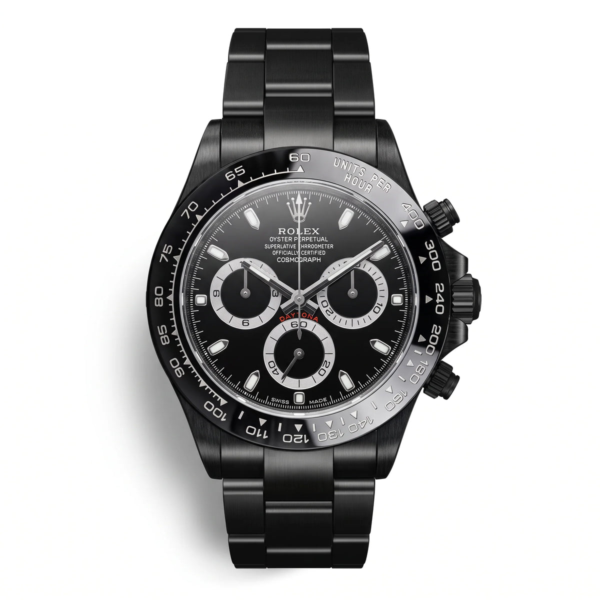 Vandor Cosmograph Daytona 40mm Black Dial Oystersteel – 126500LN-0002