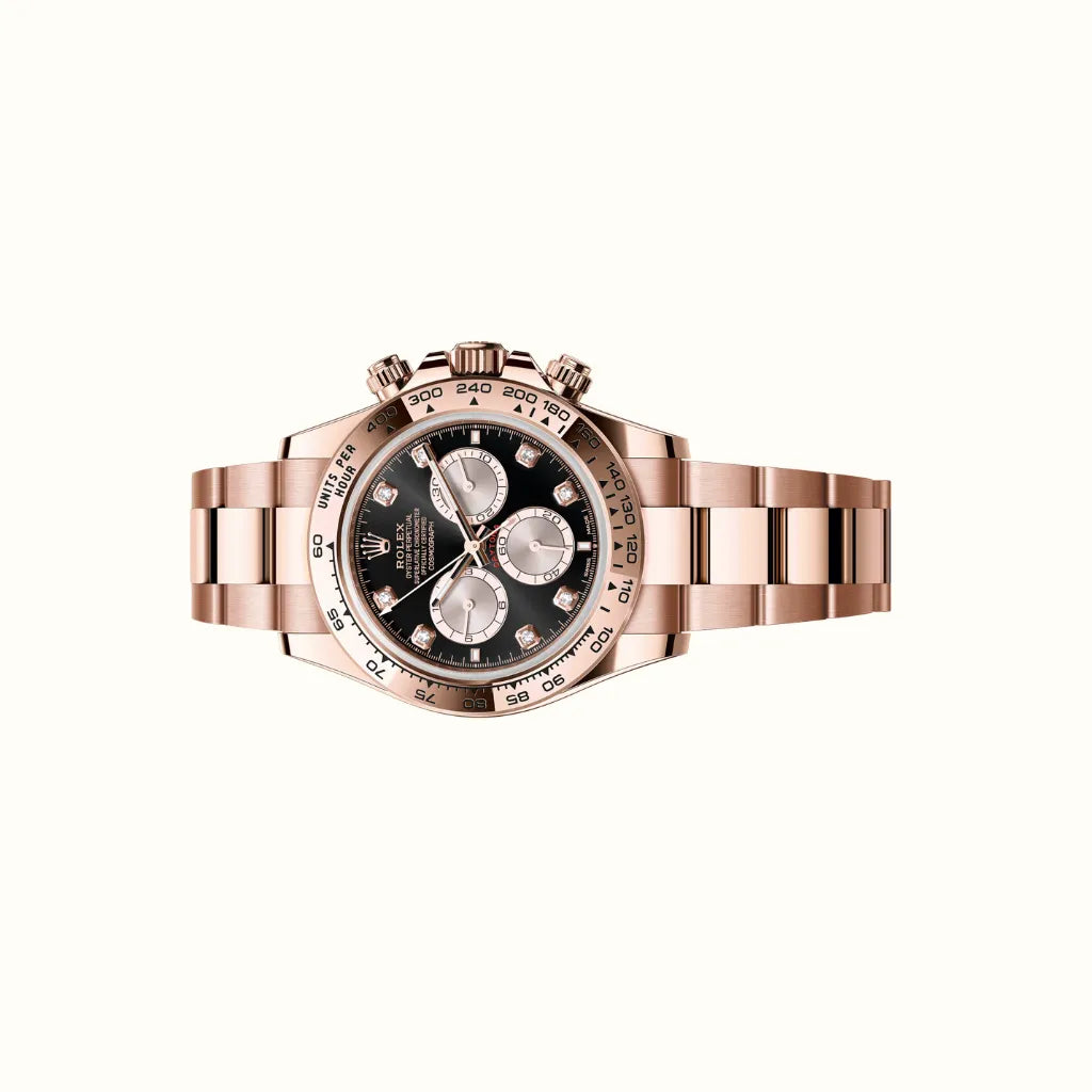Vandor Cosmograph Daytona 40mm 126505 Black Diamond Dial