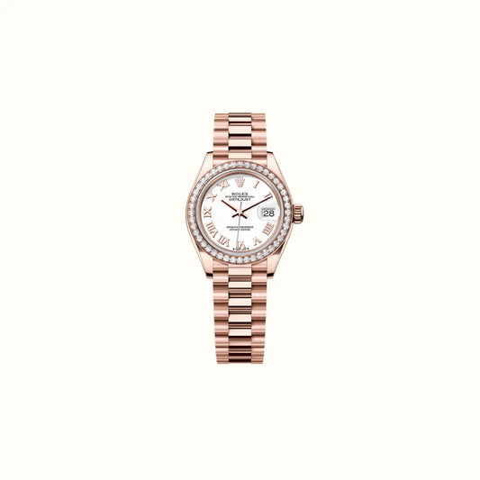 Vandor Datejust 28mm 279135RBR White Roman Dial