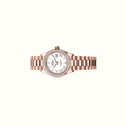 Vandor Datejust 28mm 279135RBR White Roman Dial