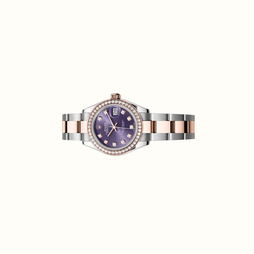 Vandor Datejust 28mm 279381RBR Purple Diamond Dial