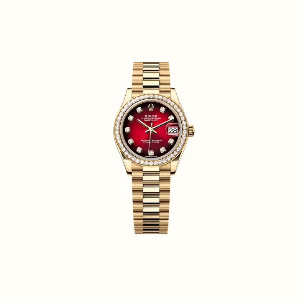 Vandor Datejust 31mm 278288RBR Red Diamond Dial