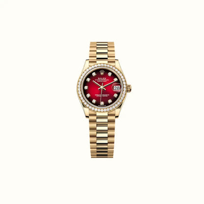 Vandor Datejust 31mm 278288RBR Red Diamond Dial