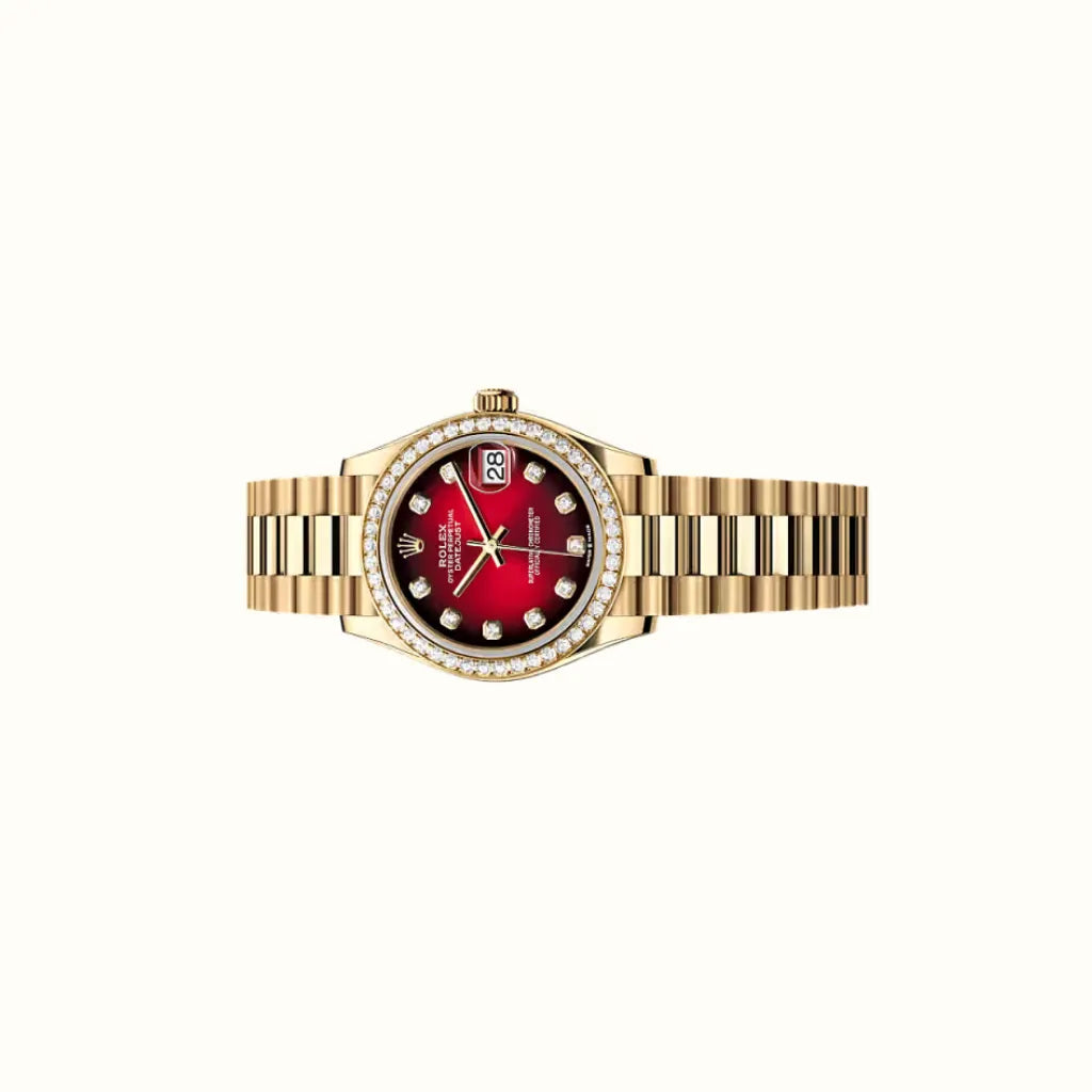 Vandor Datejust 31mm 278288RBR Red Diamond Dial