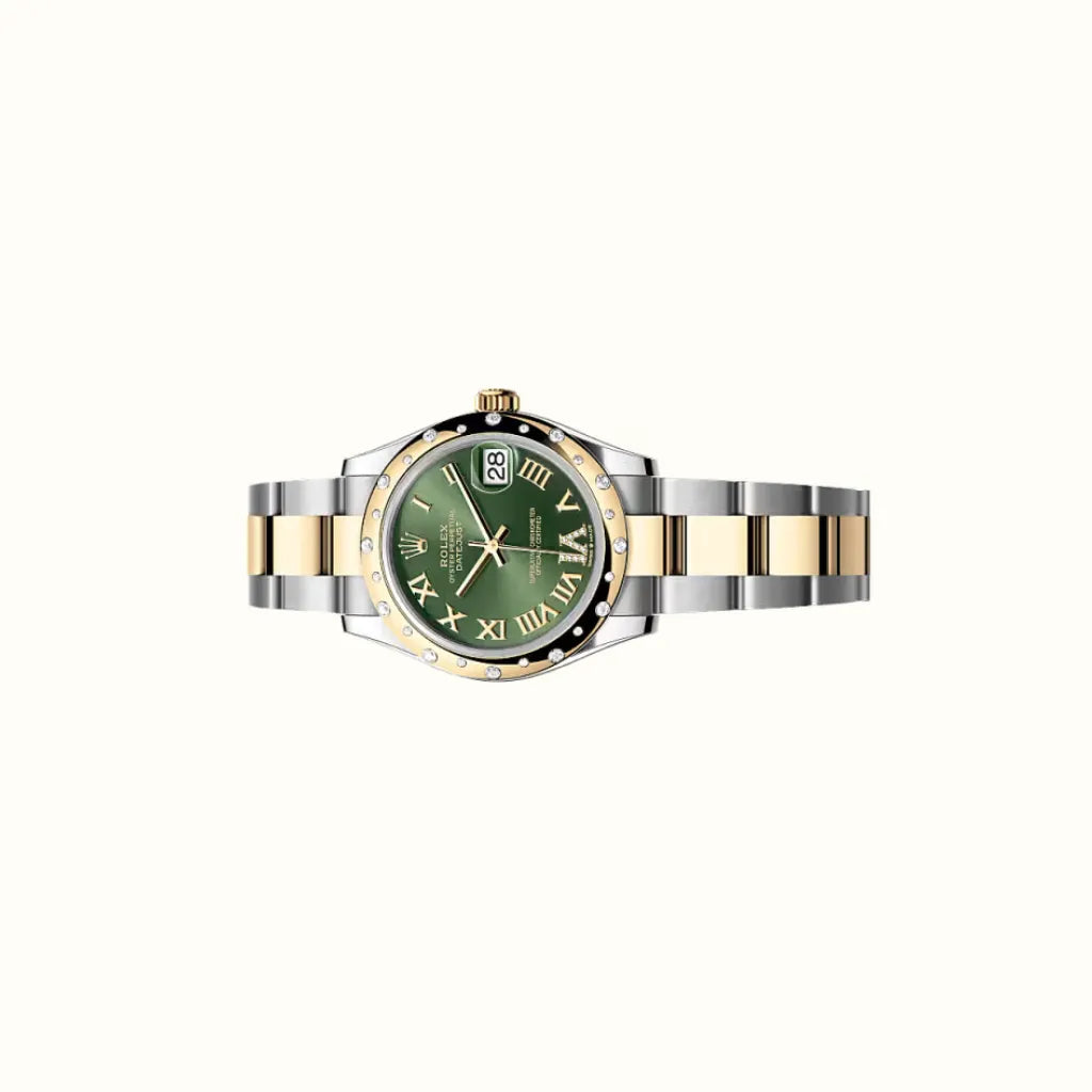 Vandor Datejust 31mm 278343RBR Olive Green Roman Dial