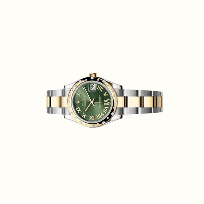 Vandor Datejust 31mm 278343RBR Olive Green Roman Dial