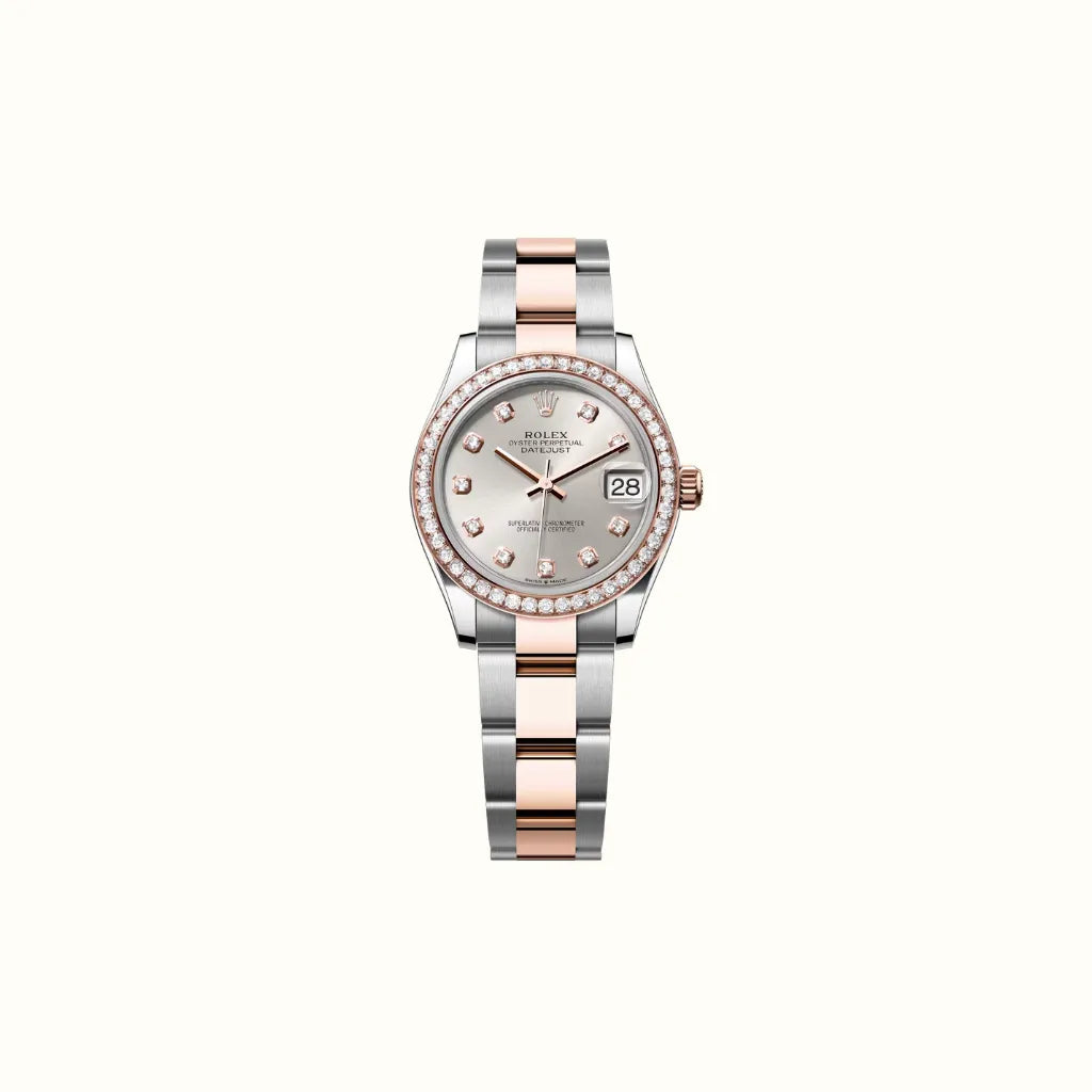 Vandor Datejust 31mm 278381RBR Silver Diamond Dial