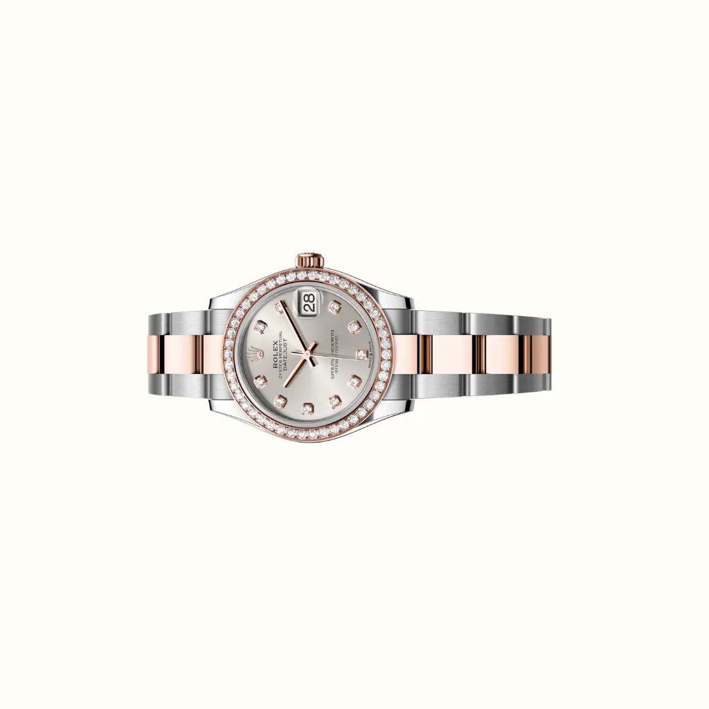 Vandor Datejust 31mm 278381RBR Silver Diamond Dial