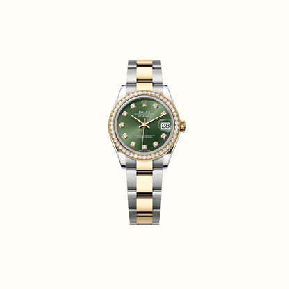 Vandor Datejust 31mm 278383RBR Olive Green Diamond Dial