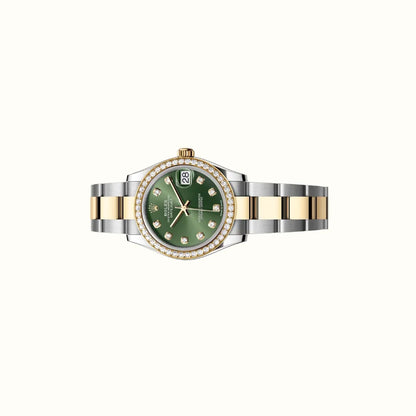 Vandor Datejust 31mm 278383RBR Olive Green Diamond Dial